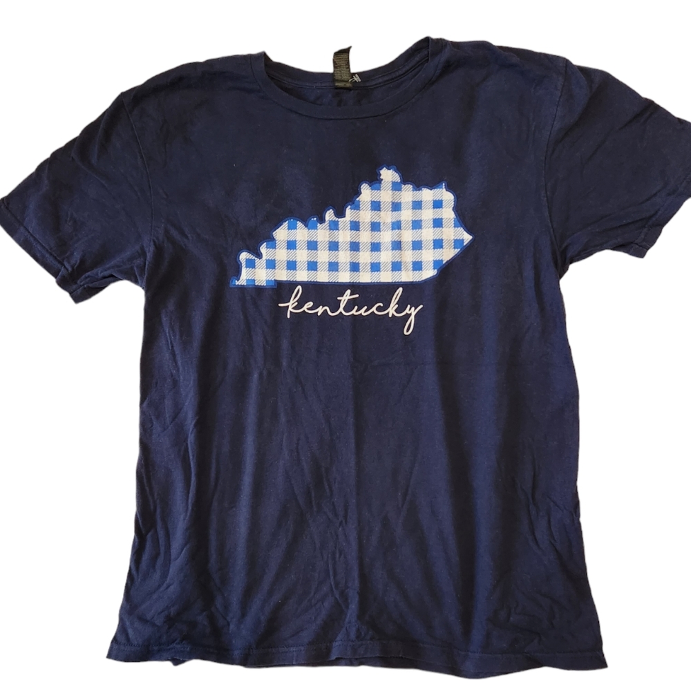 KENTUCKY Gingham Tee